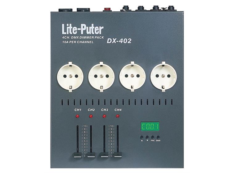 Liteputer DX-402A 4 kanals dimmer
